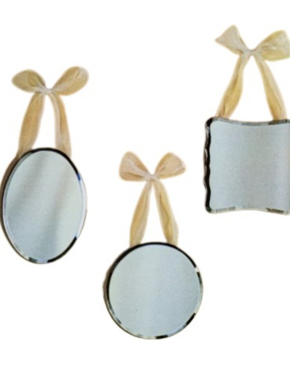 New Burnes of Boston 3 Piece Venetian Mirror Set
